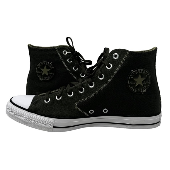 Converse Chuck Taylor High Top Khaki Suede Canvas Shoe Men Skate Sneaker A06572F - Picture 3 of 11